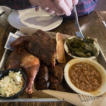 Puckett's Restaurant - Whole farm plate.... And Yummm! Loved the collards, loved the corn cakes, beans and the succulent meats - Southern Near Me - Chattanooga, Tennessee Puckett's Restaurant - Whole farm plate.... And Yummm! Loved the collards, loved the corn cakes, beans and the succulent meats - Southern Near Me - Chattanooga, Tennessee