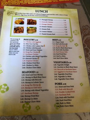 Menu photo 1 Panda Dynasty Portage, MI