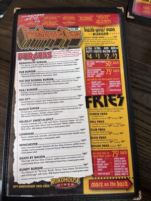 Menu photo 1 Roadhouse Diner Great Falls, MT Menu photo 1 Roadhouse Diner Great Falls, MT