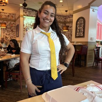 Mana Greek Fusion - Our terrific server, Karla - Greek Near Me - Jupiter, Florida Mana Greek Fusion - Our terrific server, Karla - Greek Near Me - Jupiter, Florida