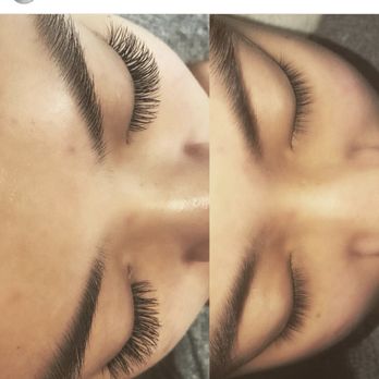Lush Lashes by Sarah - Before and After Classic - Eyelash Service Near Me - Clackamas, Oregon