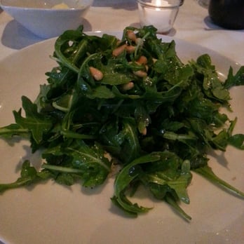 Sorellina - Arugula Salad with Pine Nuts and Truffled Cheese - Italian Near Me - Boston, Massachusetts Sorellina - Arugula Salad with Pine Nuts and Truffled Cheese - Italian Near Me - Boston, Massachusetts