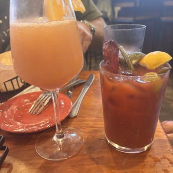 Ruby Slipper Central Business District - Bacon Bloody Mary, and Ruby mojito - Breakfast & Brunch Near Me - New Orleans, Louisiana