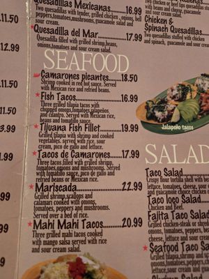 Menu photo 2 La Herradura Virginia Beach, VA