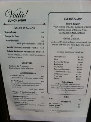 Voila! Bistrot by null