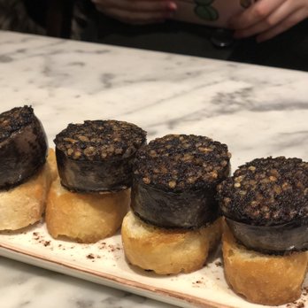 Elisabets - Black pudding - Tapas Bars Near Me - Barcelona, B Elisabets - Black pudding - Tapas Bars Near Me - Barcelona, B