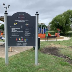 Willow Creek Park - The sign says Willow Creek Station even though another sign says Willow Creek Park