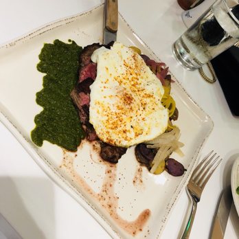 Overeasy - Steak and eggs. - New American Near Me - Dallas, Texas Overeasy - Steak and eggs. - New American Near Me - Dallas, Texas