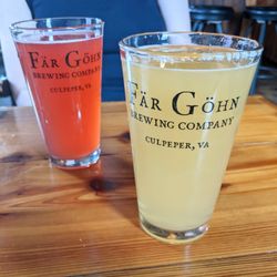 Far Gohn Brewing Company - Berry cider and lemon radler
