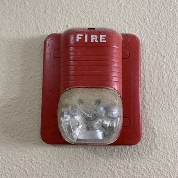 The Landing Apartments - Fire alarm full of dust. I hope it works - Apartments Near Me - Houma, Louisiana The Landing Apartments - Fire alarm full of dust. I hope it works - Apartments Near Me - Houma, Louisiana