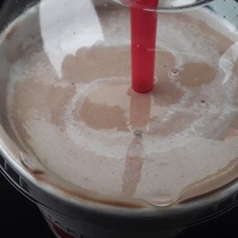 Five Guys - a close up of a drink in a plastic cup - Burgers Near Me - Augusta, Georgia Five Guys - a close up of a drink in a plastic cup - Burgers Near Me - Augusta, Georgia