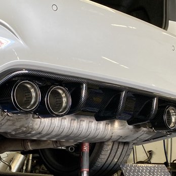 Tri-Valley Muffler & Brake - New CF exhaust tips and CF diffuser. - Auto Repair Near Me - Dublin, California Tri-Valley Muffler & Brake - New CF exhaust tips and CF diffuser. - Auto Repair Near Me - Dublin, California