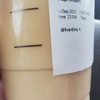 Starbucks - My order does say light splash of cream (lt spl cream), but it was straight cream. This has happened multiple times. - Coffee & Tea Near Me - Vista, California Starbucks - My order does say light splash of cream (lt spl cream), but it was straight cream. This has happened multiple times. - Coffee & Tea Near Me - Vista, California