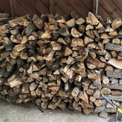 Half-cord of wood from Oscar's Firewood