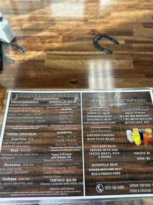 Menu photo 8 Taqueria Los Compas Pooler, GA Menu photo 8 Taqueria Los Compas Pooler, GA