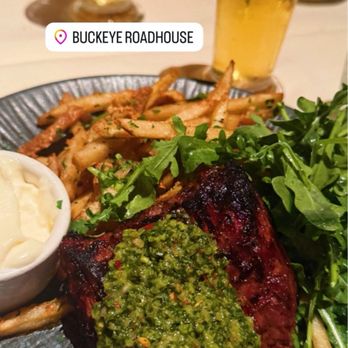 Buckeye Roadhouse - Marinated Skirt Steak - American Near Me - Mill Valley, California Buckeye Roadhouse - Marinated Skirt Steak - American Near Me - Mill Valley, California