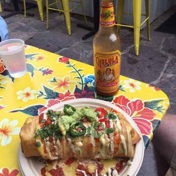 Poco Restaurant + Market - Chimichanga, yum! - Vegan Near Me - Bisbee, Arizona