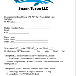 Shark Tutor