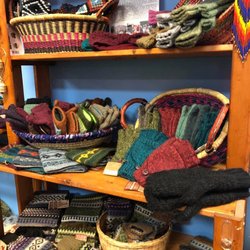 Plowshare Gift Shop - Knit wool. I have a pair! Awesome!!
