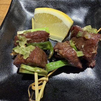 Sushi Damu - Meat Beef Skewers (Gyu-kushi) (NEW) - Sushi Bars Near Me - Tustin, California Sushi Damu - Meat Beef Skewers (Gyu-kushi) (NEW) - Sushi Bars Near Me - Tustin, California