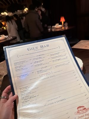 Menu photo 1 Gilt Bar Chicago, IL