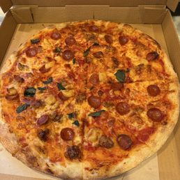 Pepperoni, Sausage, Garlic Pepperoni, Sausage, Garlic