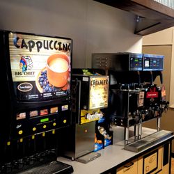Big Chief Travel Plaza - Coffee station