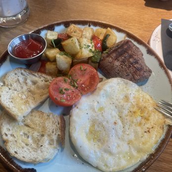 Cork & Pig Tavern - Steak and eggs - brunch menu - New American Near Me - Irving, Texas Cork & Pig Tavern - Steak and eggs - brunch menu - New American Near Me - Irving, Texas