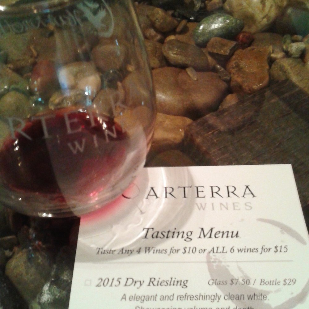 Arterra Wines - Accidental wine-ring "art" - Wineries Near Me - Delaplane, Virginia