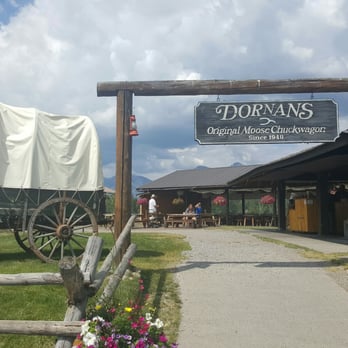 Dornans’ - The entrance of the restaurant - Resorts Near Me - Moose, Wyoming