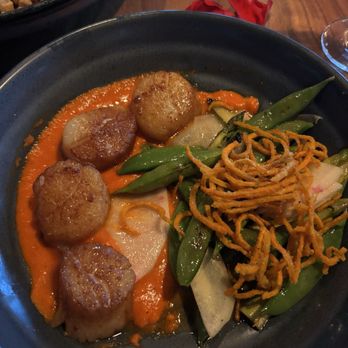 Aerlume - SEARED SEA SCALLOPS - New American Near Me - Seattle, Washington