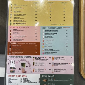 Junbi Matcha & Tea - menu - Bubble Tea Near Me - San Francisco, California