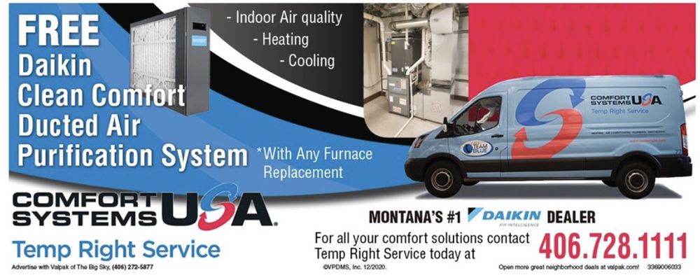 Slide of Comfort Systems USA Temp Right Service