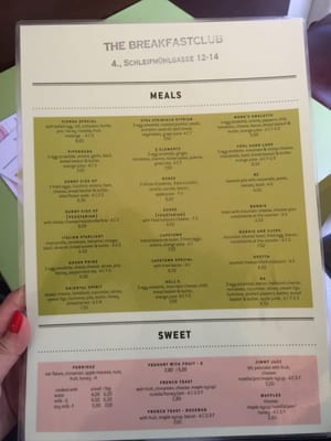 Menu photo 7 The Breakfast Club Vienna, 9 Menu photo 7 The Breakfast Club Vienna, 9