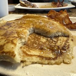 Dell’s Food - Look at how thick the pancake was!