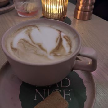 Mad Nice - Pistachio latte with Baileys - Italian Near Me - Detroit, Michigan