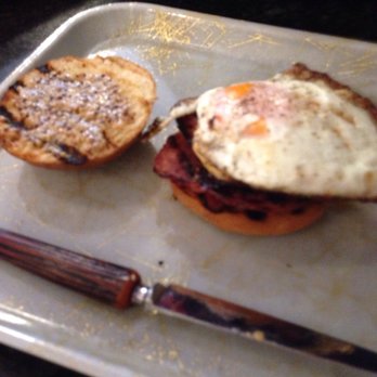 Grace Meat + Three - Fried bologna with a fried egg - Southern Near Me - St Louis, Missouri