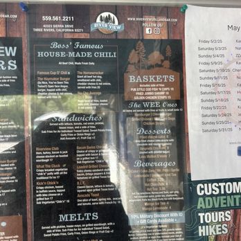 River View Grill & Bar - Bars Near Me - Three Rivers, California