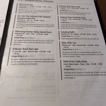 Elliot's Wood Fired Kitchen & Tap - Beer menu - Pizza Near Me - Pataskala, Ohio