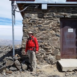 White Mountain Peak - White Mountain summit. 14,246 Feet! My 3rd 14K Mountain! 15 miles round trip with only 2,556 feet of elevation gain.