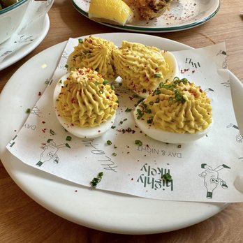 Highly Likely - The best deviled eggs - Breakfast & Brunch Near Me - Los Angeles, California