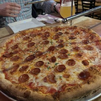 Pizza J - Delicious pepperoni pizza. With the cups ! - Pizza Near Me - Providence, Rhode Island