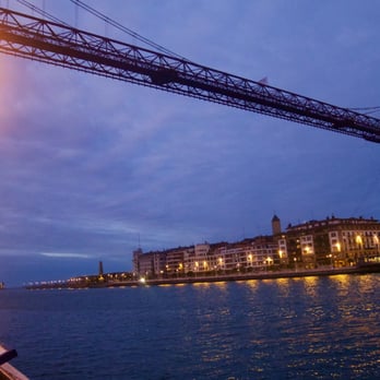 Puente Vizcaya - View from the bottom! - Landmarks & Historical Buildings Near Me - Getxo, BI Puente Vizcaya - View from the bottom! - Landmarks & Historical Buildings Near Me - Getxo, BI