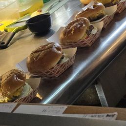 Hamburgers ready to go Hamburgers ready to go