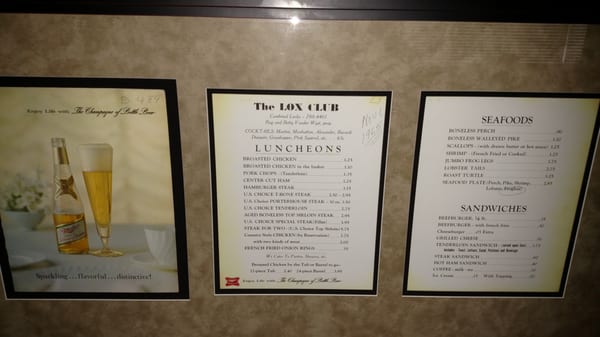 Menu photo 8 Lox Club Combined Locks, WI Menu photo 8 Lox Club Combined Locks, WI