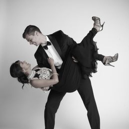 One of our all-time favorite pictures - from our studio engagement shoot