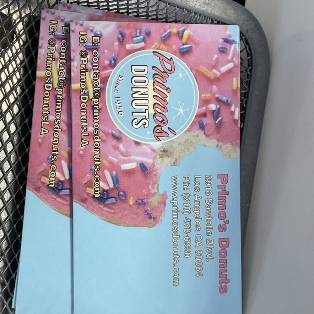 Primo's Donuts - Donuts Near Me - Los Angeles, California Primo's Donuts - Donuts Near Me - Los Angeles, California