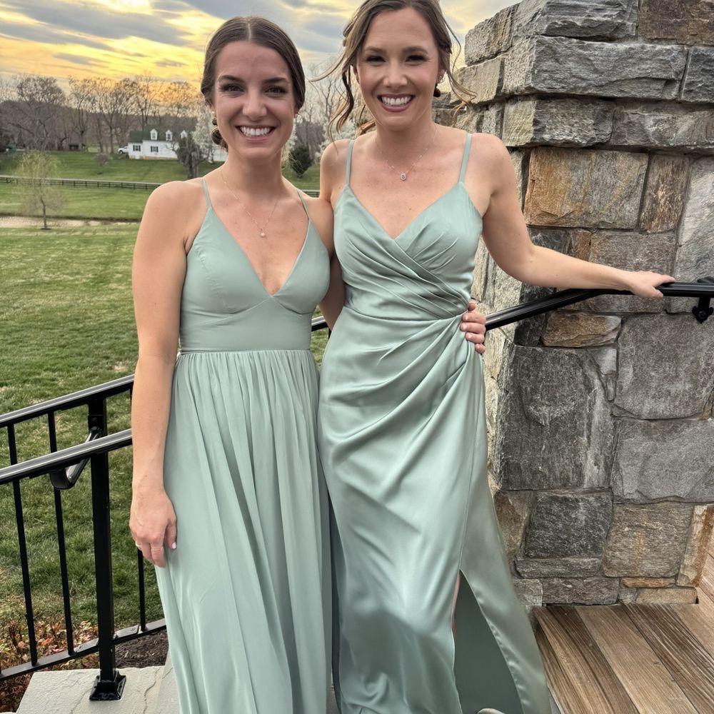 Bridesmaid dress tailored Bridesmaid dress tailored