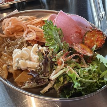 Elite Event: 2n1 Korean BBQ - My plate of mixed banchan - Yelp Events Near Me - Vista, California
