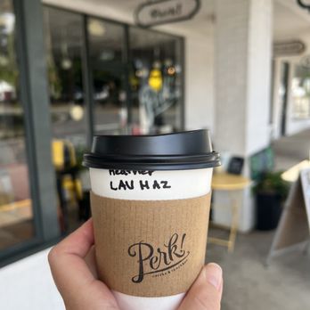Perk! - Lavender haze latte - Coffee & Tea Near Me - Bon Air, Virginia Perk! - Lavender haze latte - Coffee & Tea Near Me - Bon Air, Virginia